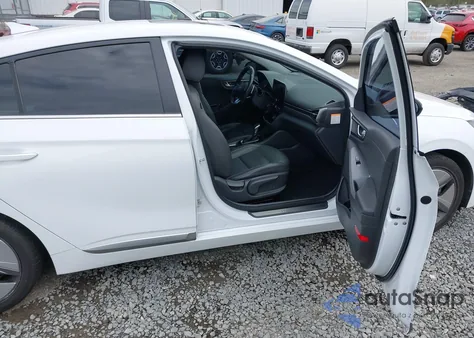 2020 Hyundai Ioniq Hybrid Limited из США, поврежденный, VIN KMHC05LCXLU202966